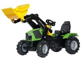 Трактор педальный с ковшом Rolly Toys rollyFarmtrac Deutz-Fahr 5120 611218