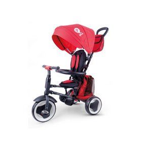 Складаний триколісний дитячий велосипед QPlay Rito+ EVA S380-8 Red