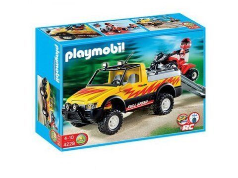 Игровой набор Playmobil Пикап и квадроцикл 4228