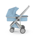 Классическая коляска Greentom Upp Carrycot (Grey/Sky)