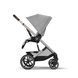 фото Прогулочная коляска Cybex Balios S Lux SLV Stone Grey New Collection 2025