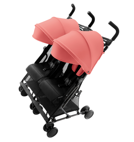 Прогулянкова коляска Britax Holiday Double Coral Peach