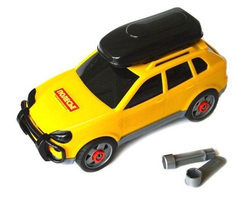 Игрушка Polesie автомобиль легковой (в сеточке) желтый (53671-1)