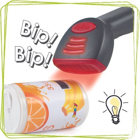 Інтерактивний супермаркет Smoby Максі з візком, звуком та світлом 350229