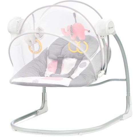 Крісло-гойдалка Kinderkraft Minky Pink