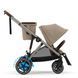 фото Прогулянкова коляска Cybex eGazelle S TPE Almond Beige