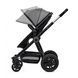 фото Універсальна коляска 3в1 Kinderkraft Veo Black/Gray