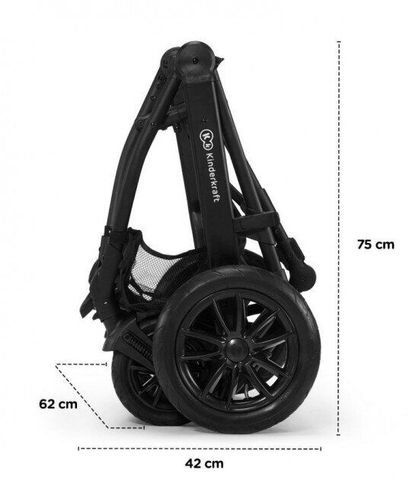 Универсальная коляска 3в1 Kinderkraft Xmoov Denim