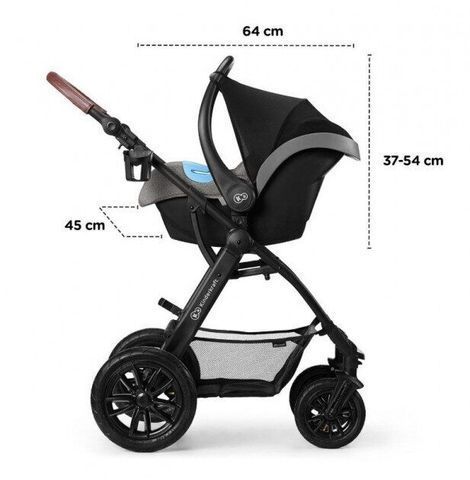 Універсальна коляска 3в1 Kinderkraft Xmoov Denim