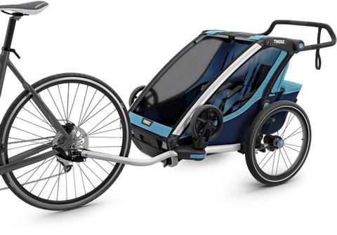 Мультиспортивна двомісна коляска Thule Chariot Cross2 Blue