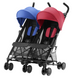 фото Прогулянкова коляска Britax Holiday Double Red/Blue Mix