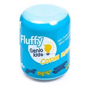 Воздушный пластилин для лепки Genio Kids Fluffy (Флаффи) голубой TA15001