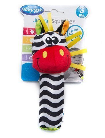 Игрушка-пищалка Зебра Playgro 0183439