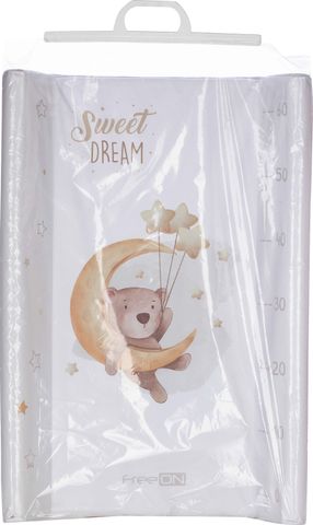 Килимок для пеленання FreeON Sweet dreams, з укріпленим дном, 50x70x10 см