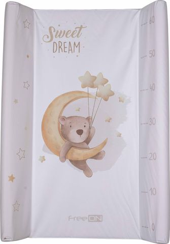 Килимок для пеленання FreeON Sweet dreams, з укріпленим дном, 50x70x10 см