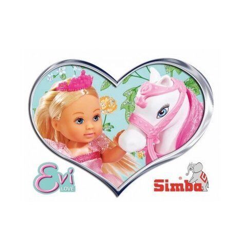 Кукольный набор Simba Evi Принцесса и королевский конь 5732833