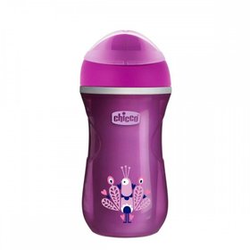 Чашка-непроливайка Chicco Active Cup 06981.11 (266 мл/14м+) фиолетовый