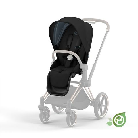 Комплект ткани для прогулочного блока Cybex Priam Onyx Black 2022 Conscious Collection