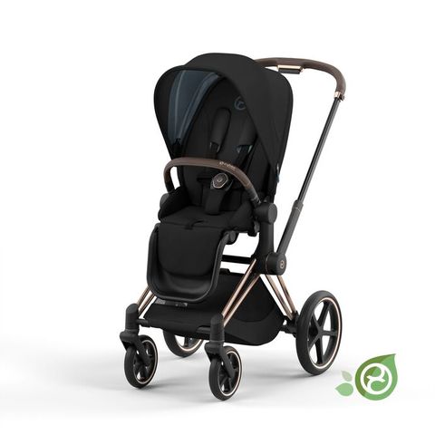 Комплект ткани для прогулочного блока Cybex Priam Onyx Black 2022 Conscious Collection