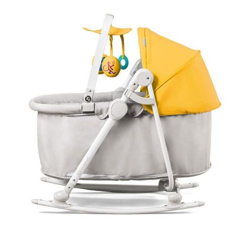 Кресло-качалка Kinderkraft Unimo 5in1 Yellow
