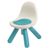 Дитячий стільчик зі спинкою Smoby блакитний 880104