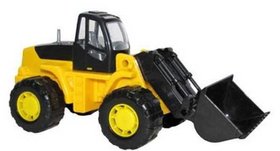 Игрушка Polesie "Умелец", трактор-погрузчик черно-желтый (36940-2)