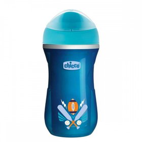 Чашка-непроливайка Chicco Active Cup 06981.21 (266 мл/14м+) синий