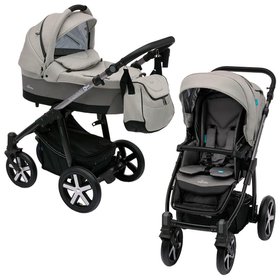 Универсальная коляска 2в1 Baby Design Husky WP New 07 Gray
