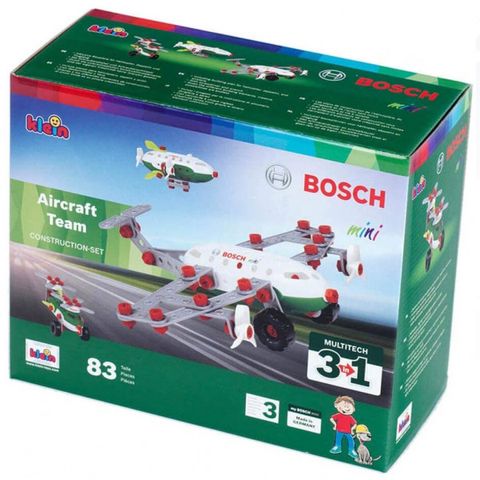 Будівельний набір 3-в-1: авіаційна команда Bosch TM BOSCH 8790