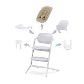 Дитячий стілець Cybex Lemo 4в1 All White