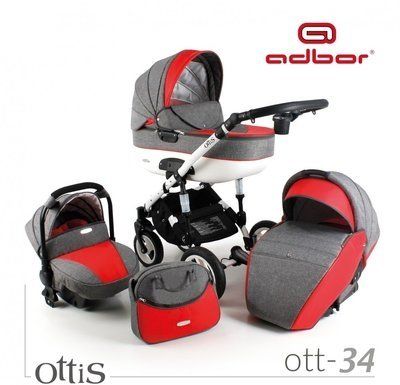 Универсальная коляска 3в1 Adbor Ottis OTT-34