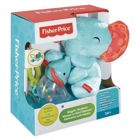 Мягкая игрушка-подвеска Дрожащие слоники Fisher-Price (CDN53)
