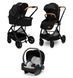 Універсальна коляска 3в1 Lionelo Riya Black Onyx