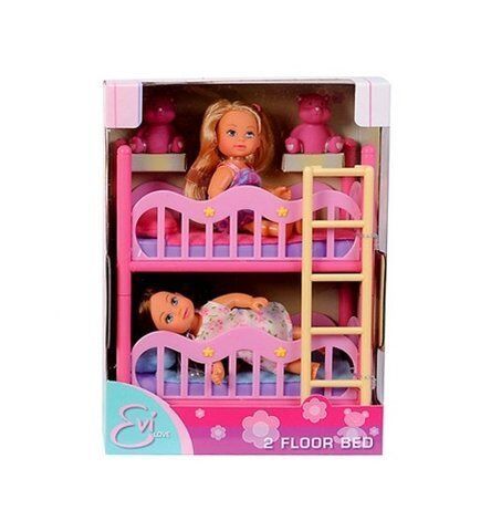 Куколки Evi с двухъярусной кроваткой Simba 5733847