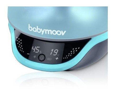 Увлажнитель воздуха с термометром и гигрометром с функцией ночника Babymoov (A047011)