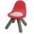 Дитячий стільчик зі спинкою Smoby червоно-білий 880107