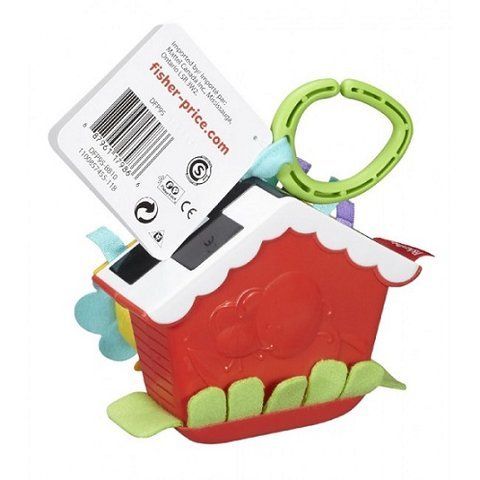 Мягкая игрушка-подвеска Птенец в скворечнике Fisher-Price (DFP95)