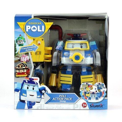 Robocar Poli Полі водолаз-трансформер 83310