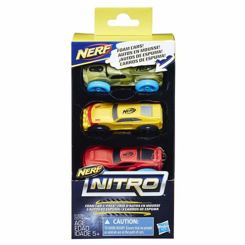 Три машинки Nerf Nitro C0774-E1235