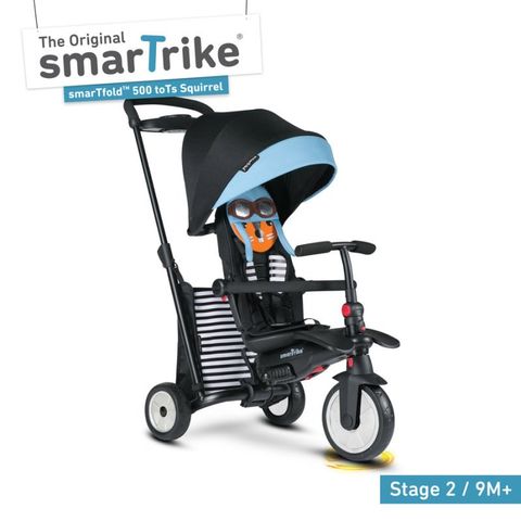 Велосипед трехколесный 7в1 Smart Trike SmarTfold 500 Tots Black/Blue