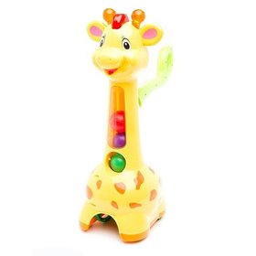 Игрушка-каталка Kiddieland Аккуратный жираф 052365