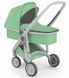 Классическая коляска Greentom Upp Carrycot (Grey/Mint)