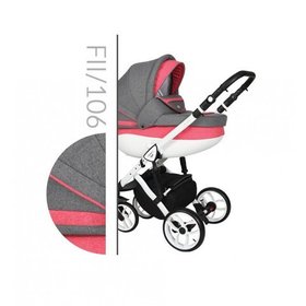 Универсальная коляска 2в1 Baby-Merc Faster Style 2 FII/106