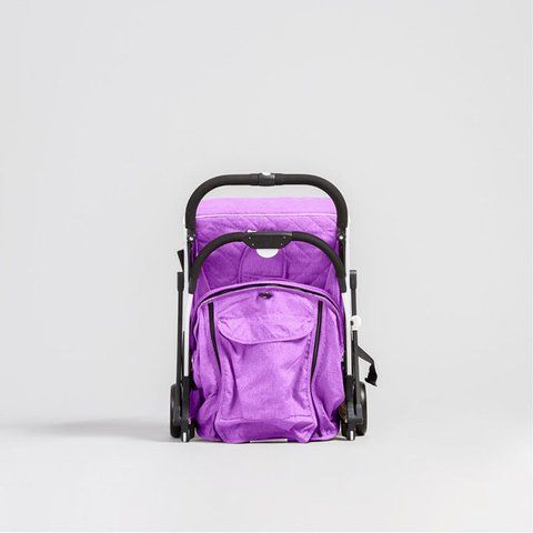 Прогулянкова коляска Yoya Plus черная рама/фиолетовый