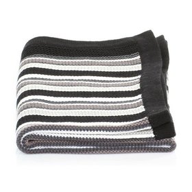 Одеяло для коляски ABC Design (черный в цветную полоску 91180/506)