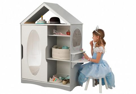 Детский шкаф-купе с туалетным столиком KidKraft 13040