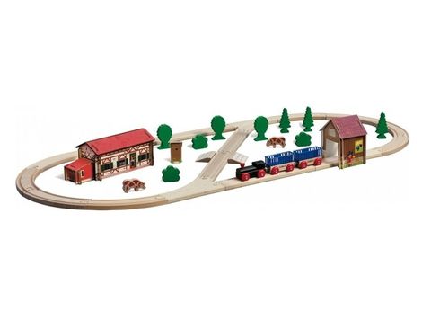 Игровой набор Eichhorn Железная дорога. Путешествие на ферму 100001268