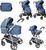 Коляска-трансформер Lorelli Sola Set dark blue