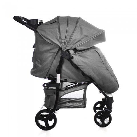 Прогулянкова коляска Babycare Swift BC-11201 Light Grey в льне