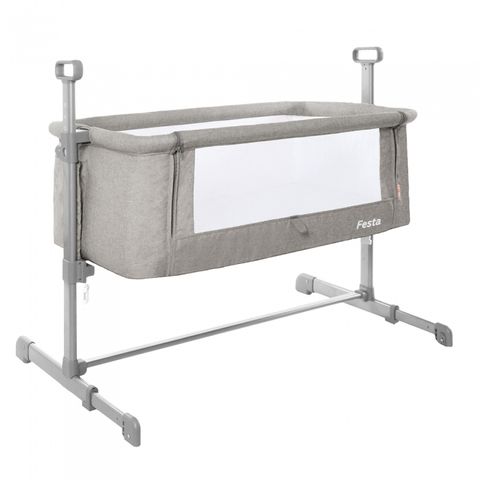 Приставная кроватка Carrello Festa CRL-8401 Neutral Grey